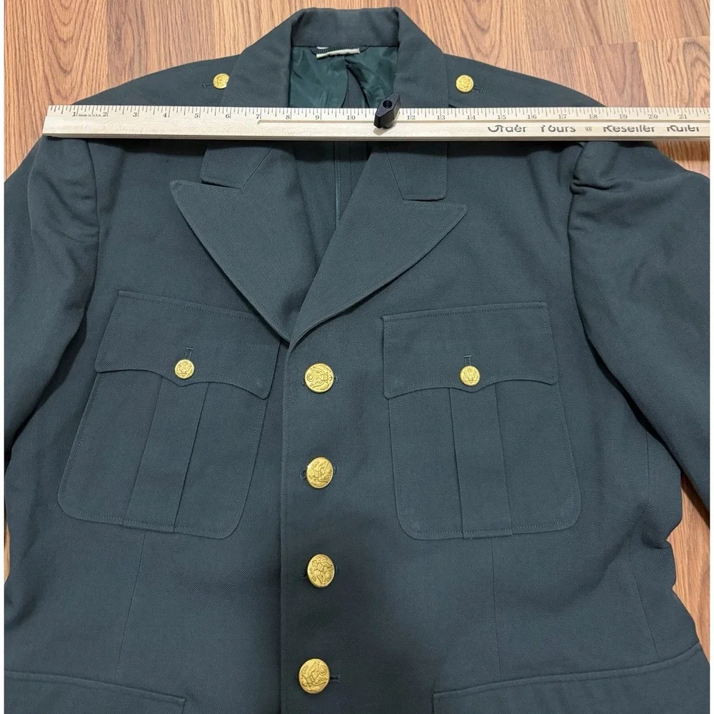 US Army Class A Dress Coat AG-44 100% Wool Serge Military Uniform